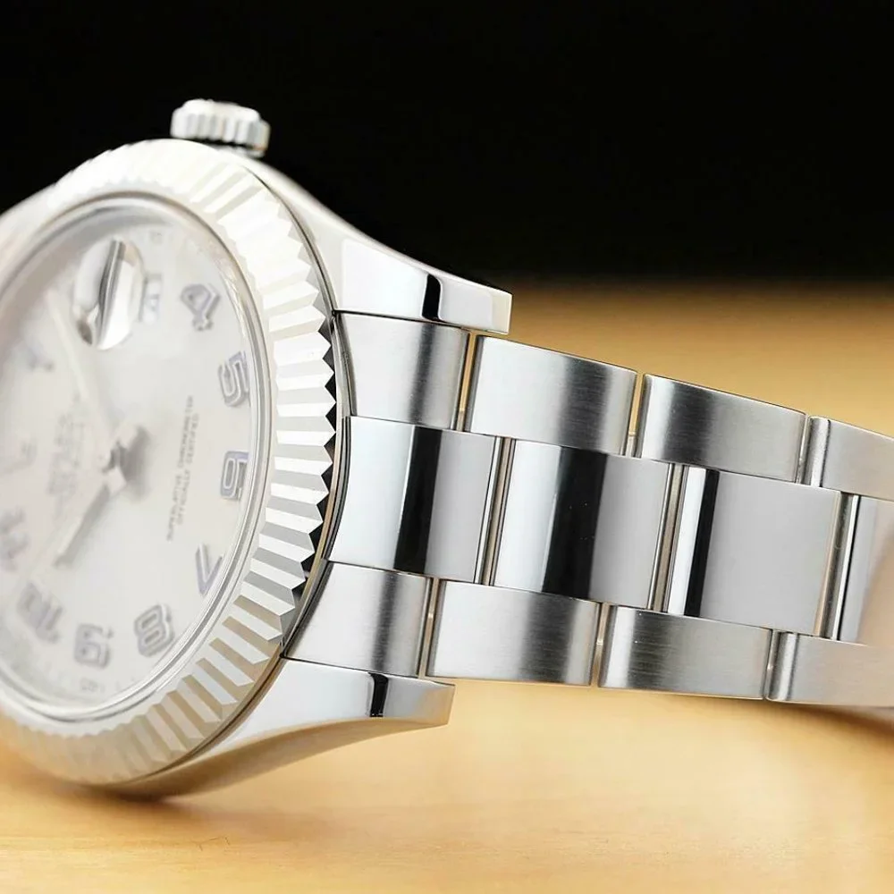 Men's Rolex Datejust II 41mm Watch w/ box + cards